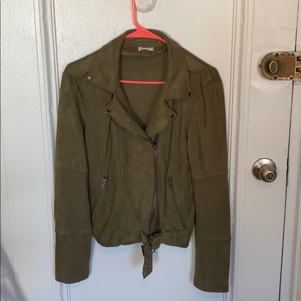 Grey Suede Jacket - image 1